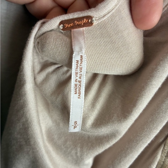 Free People Cream Star Lace  Dress with Bead Details S - Picture 12 of 16